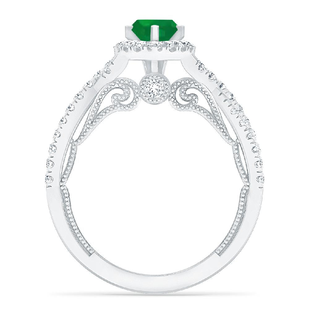 White Gold - Emerald
