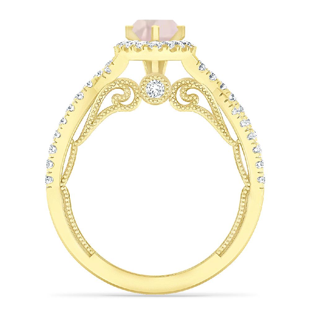 Yellow Gold - Morganite