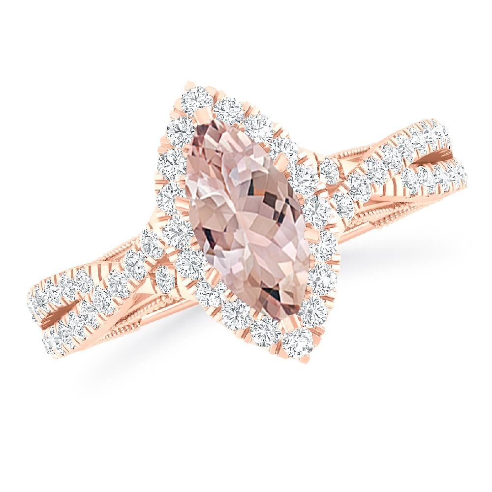 Rose Gold - Morganite