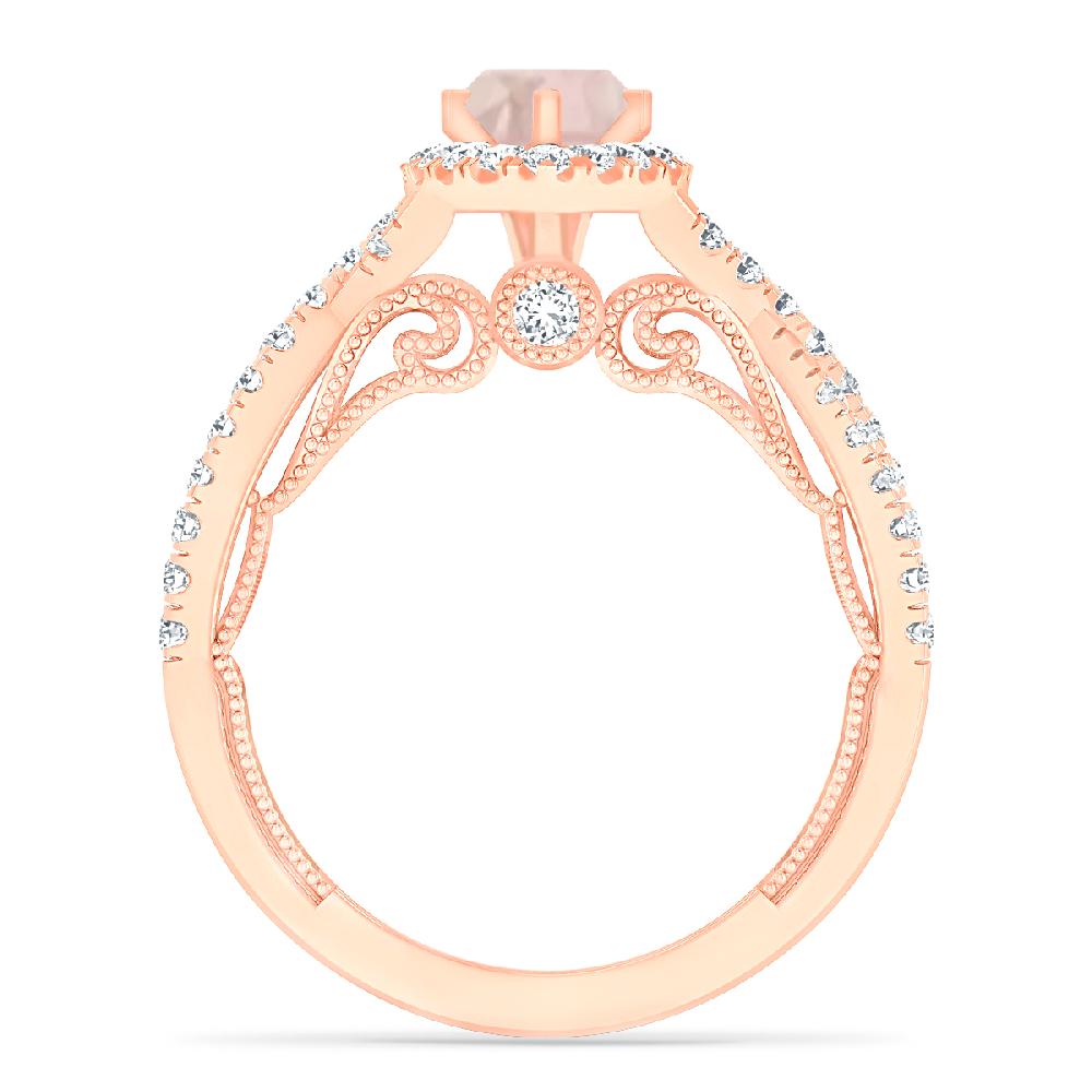 Rose Gold - Morganite