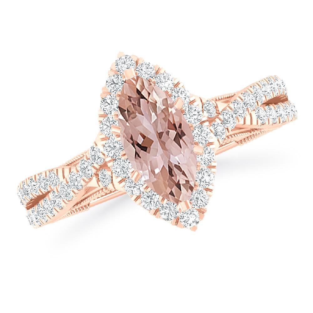 Rose Gold - Morganite