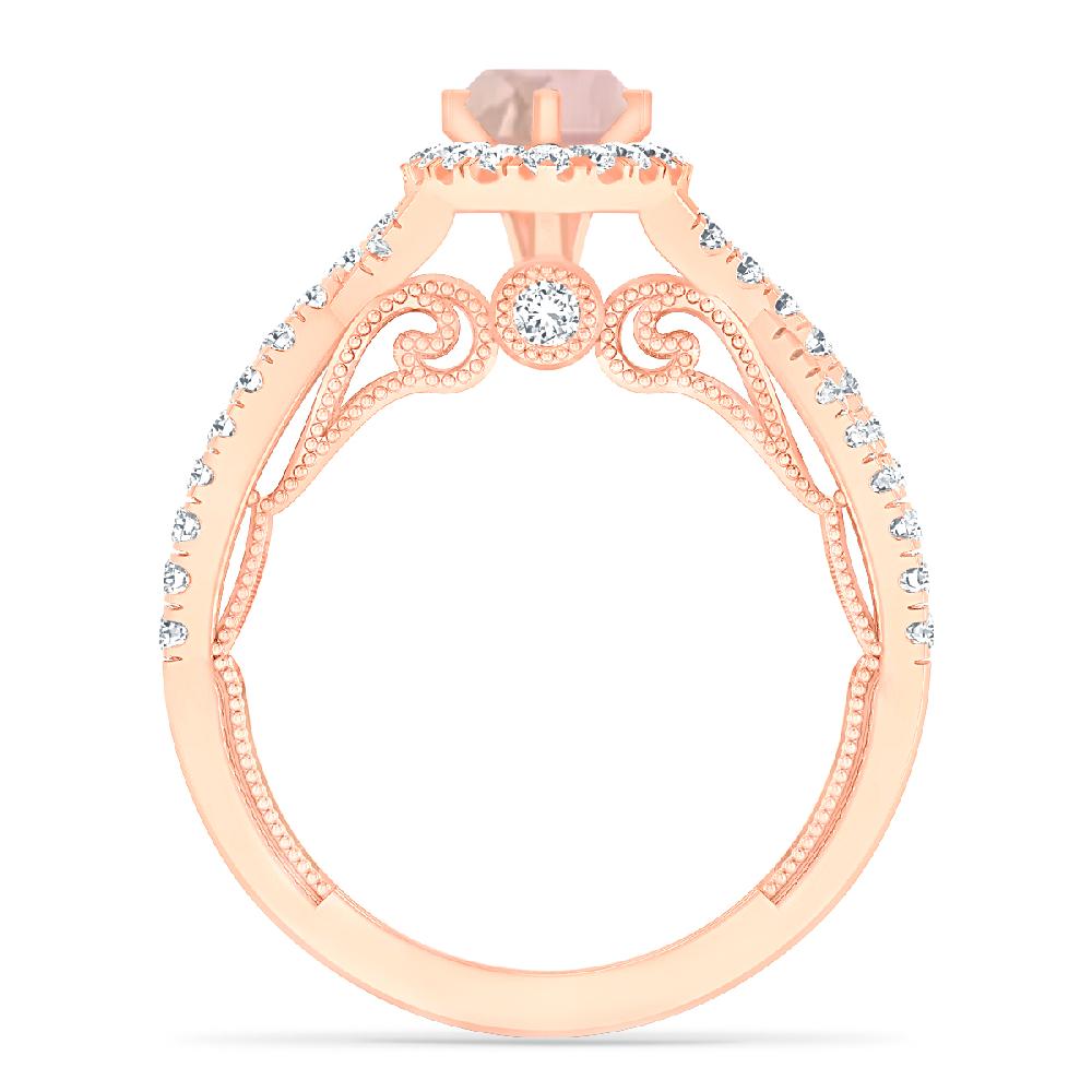 Rose Gold - Morganite