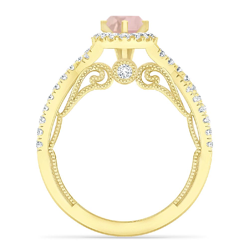 Yellow Gold - Morganite