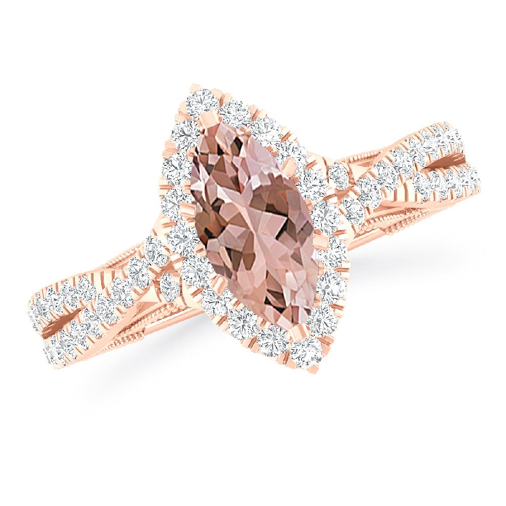 Rose Gold - Morganite