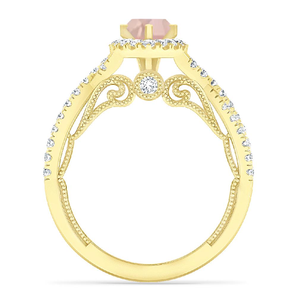 Yellow Gold - Morganite