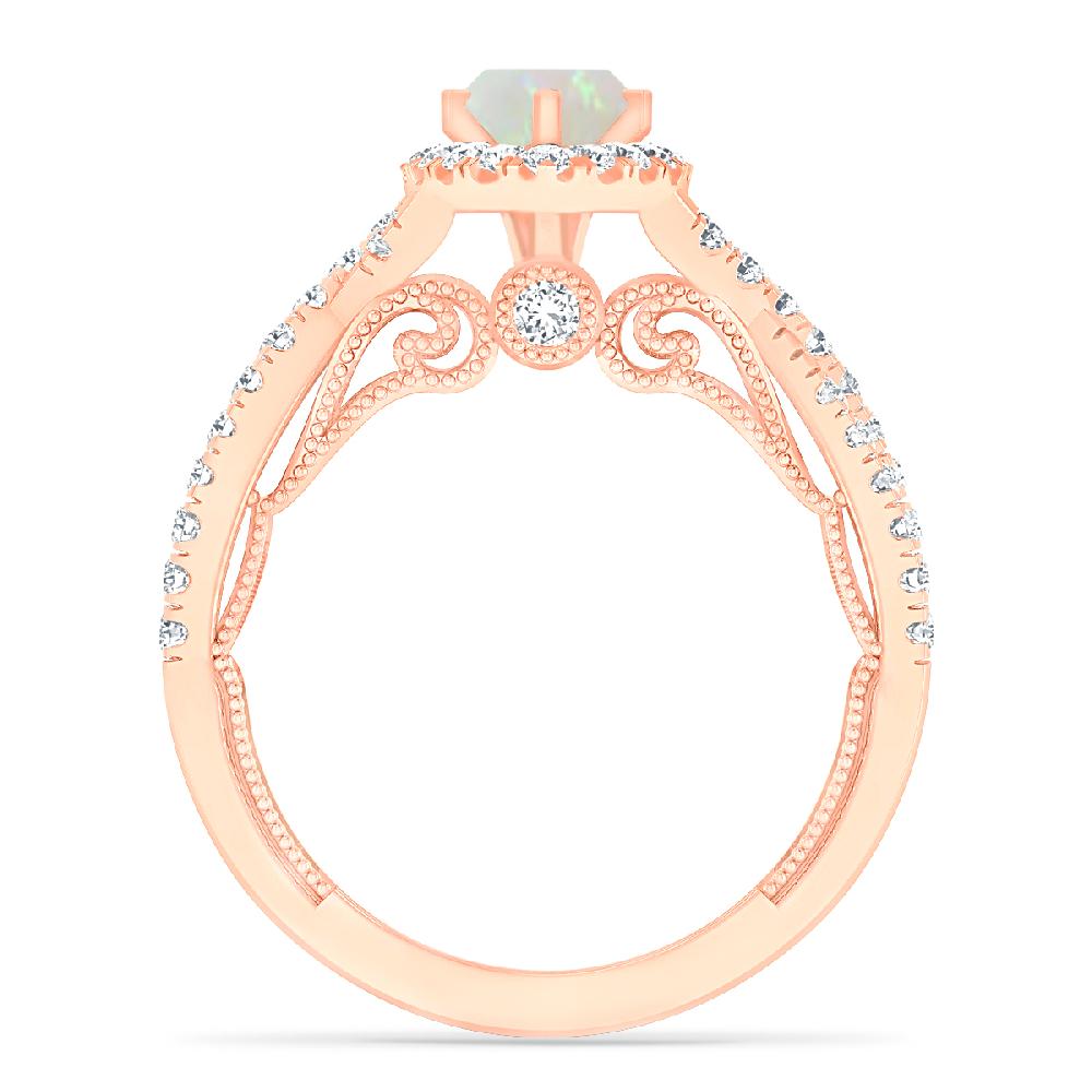 Rose Gold - Opal
