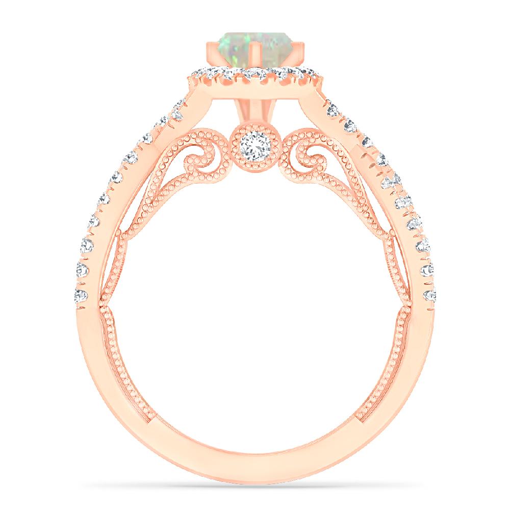 Rose Gold - Opal