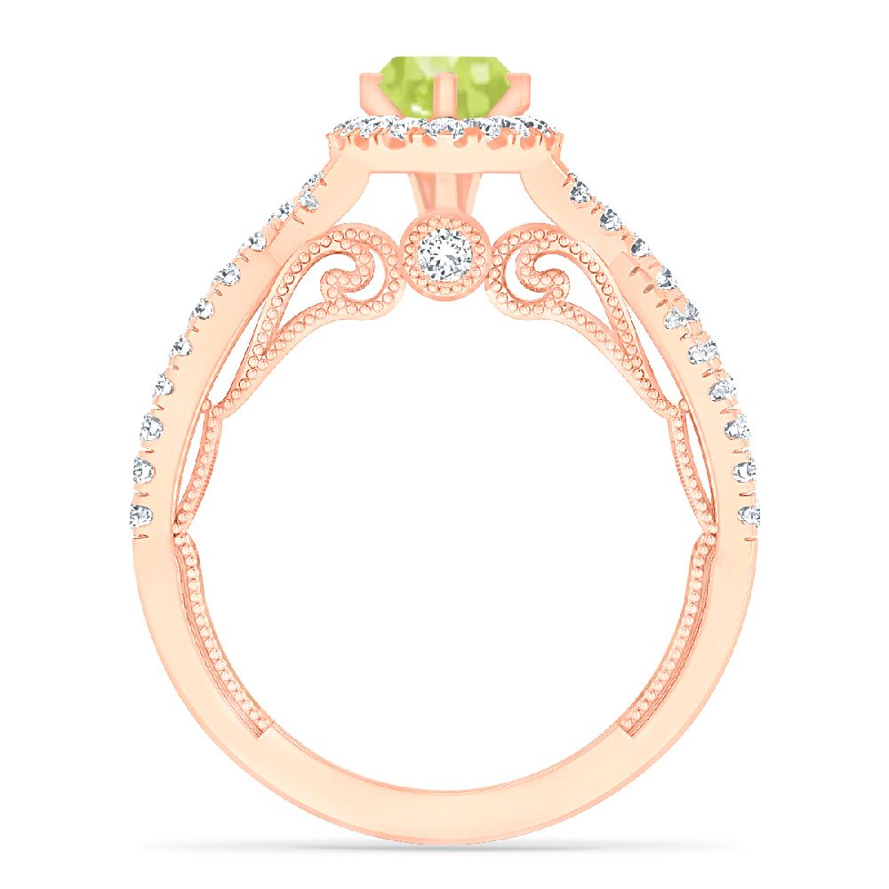 Rose Gold - Peridot