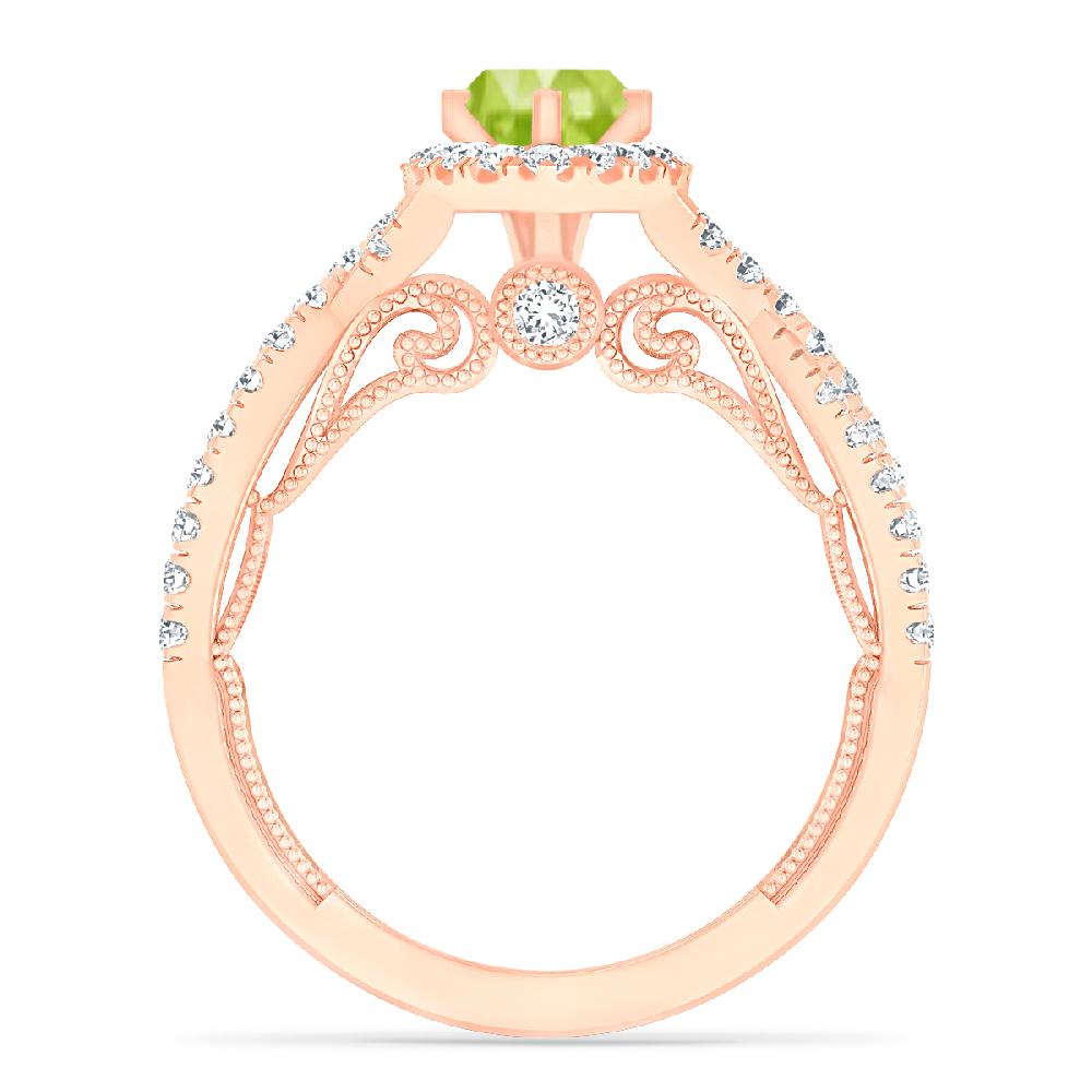 Rose Gold - Peridot