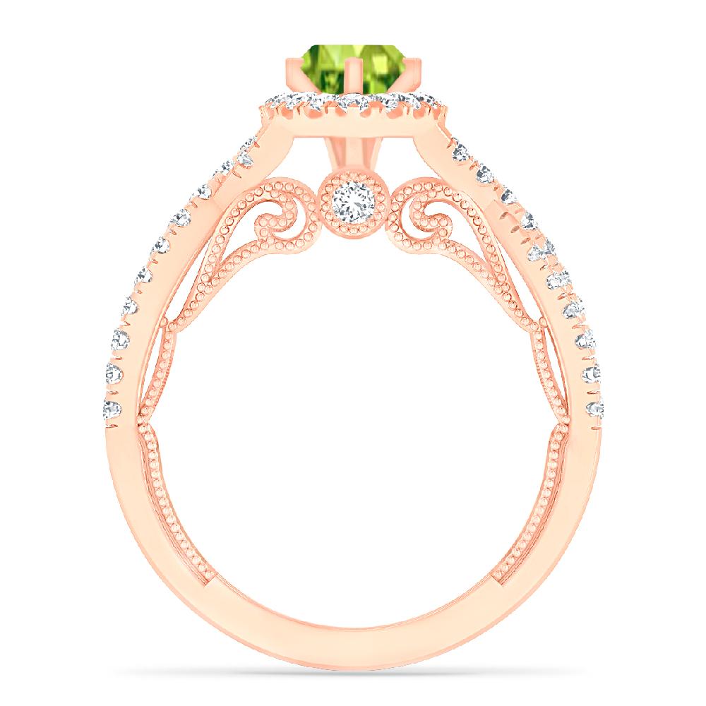 Rose Gold - Peridot