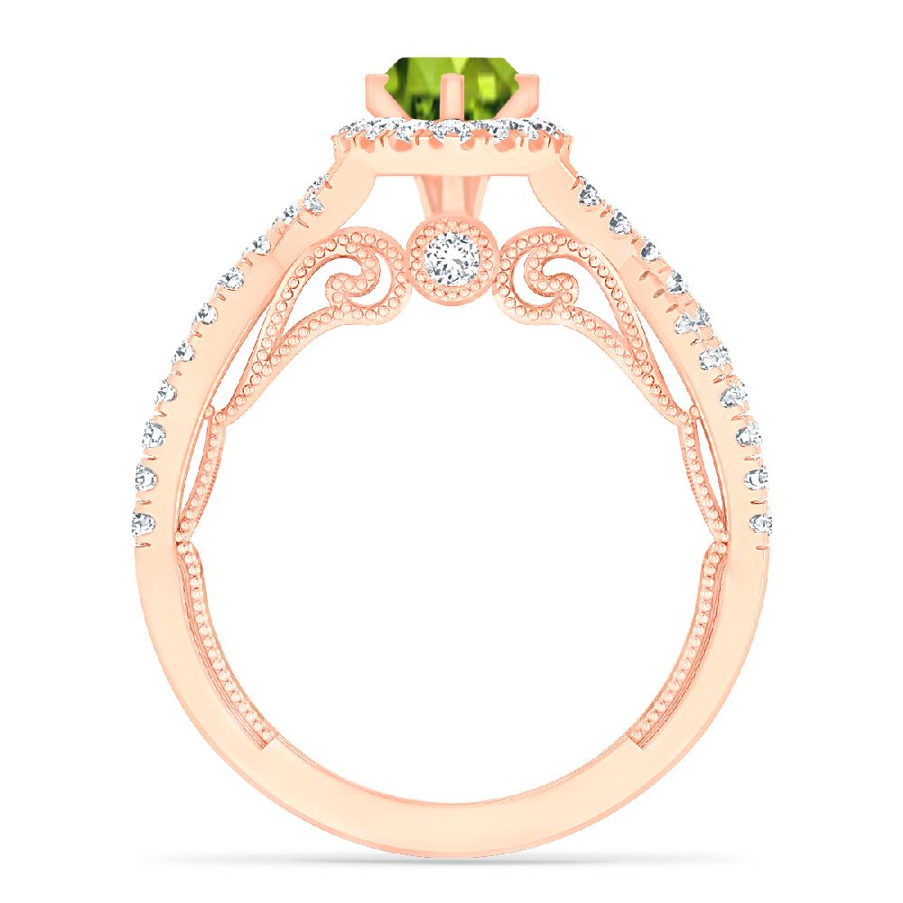 Rose Gold - Peridot