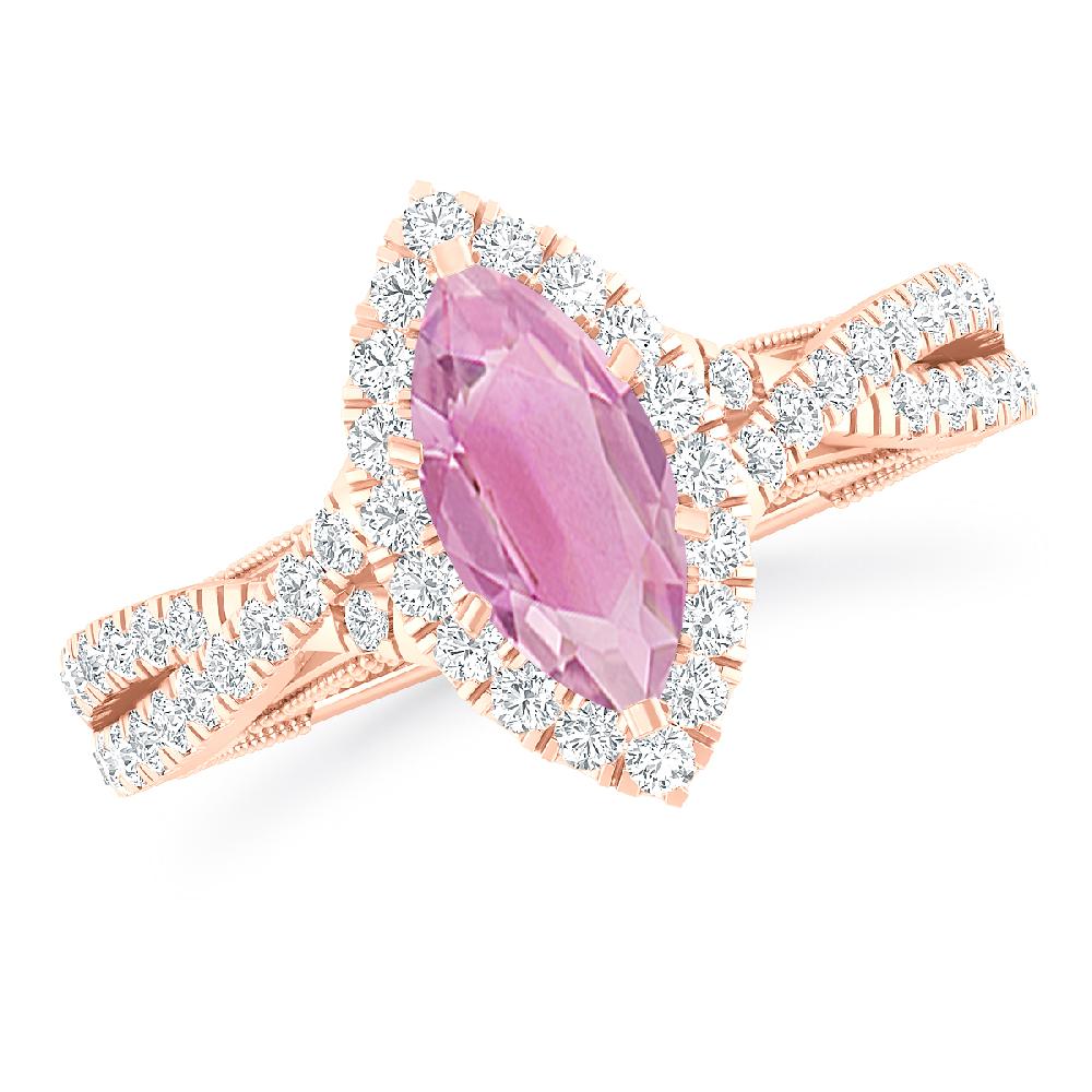 Rose Gold - Pink Tourmaline