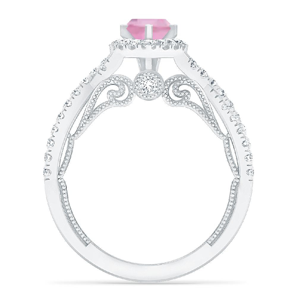 White Gold - Pink Tourmaline