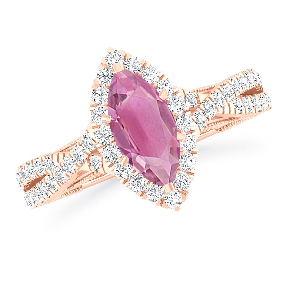 Rose Gold - Pink Tourmaline