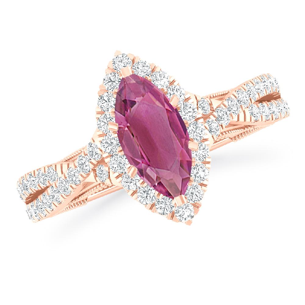 Rose Gold - Pink Tourmaline