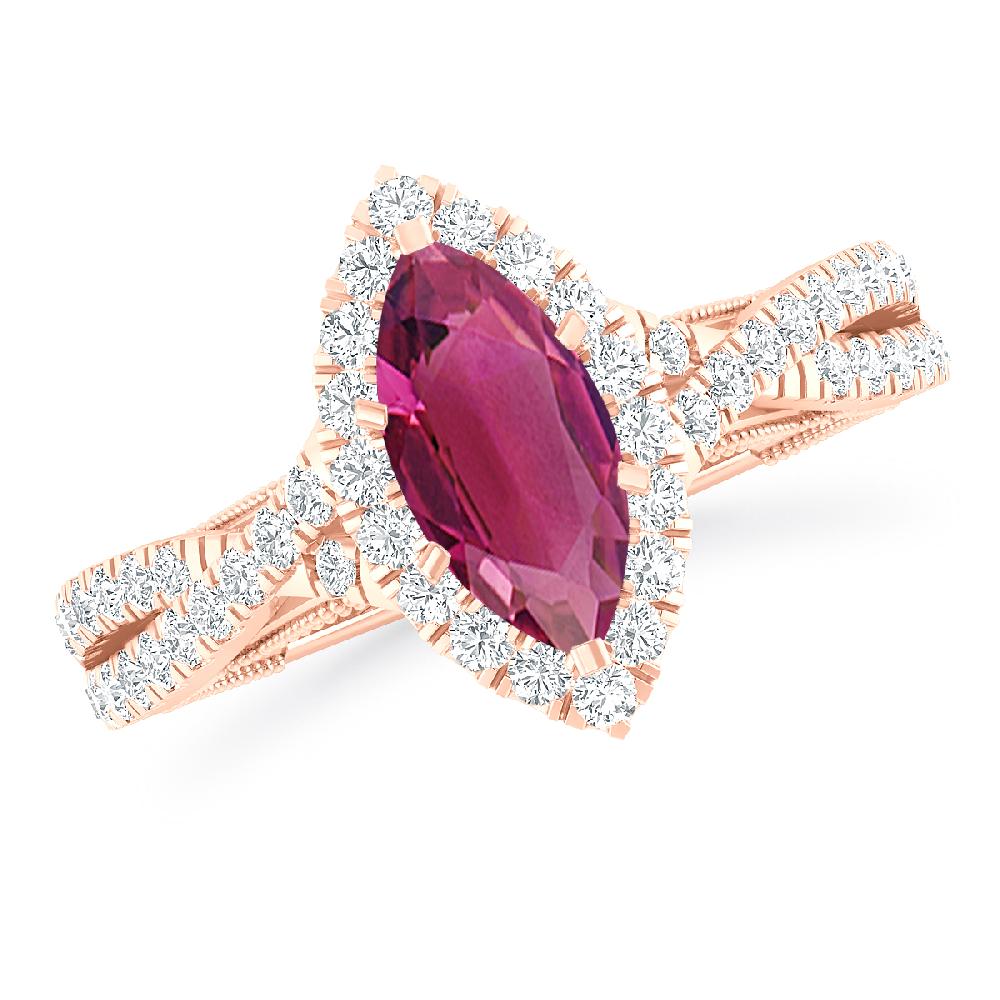 Rose Gold - Pink Tourmaline