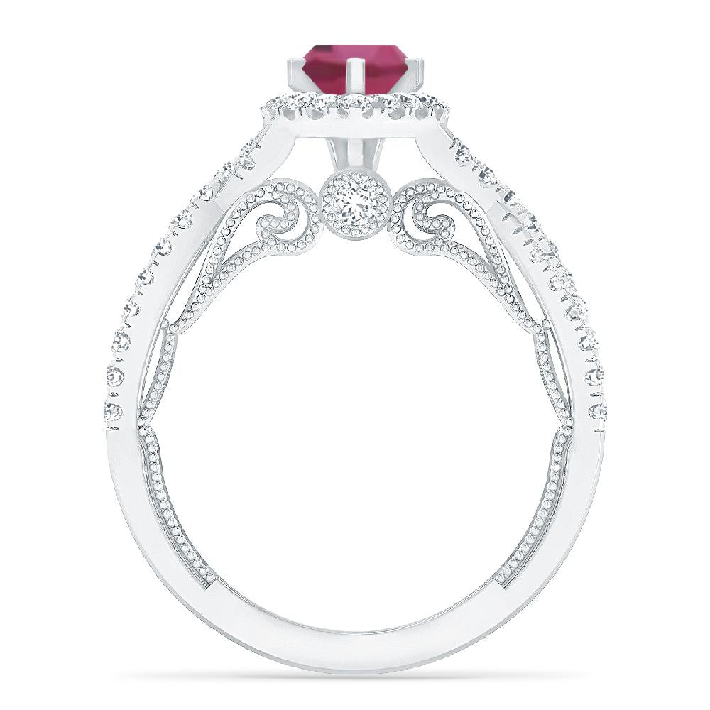 White Gold - Pink Tourmaline