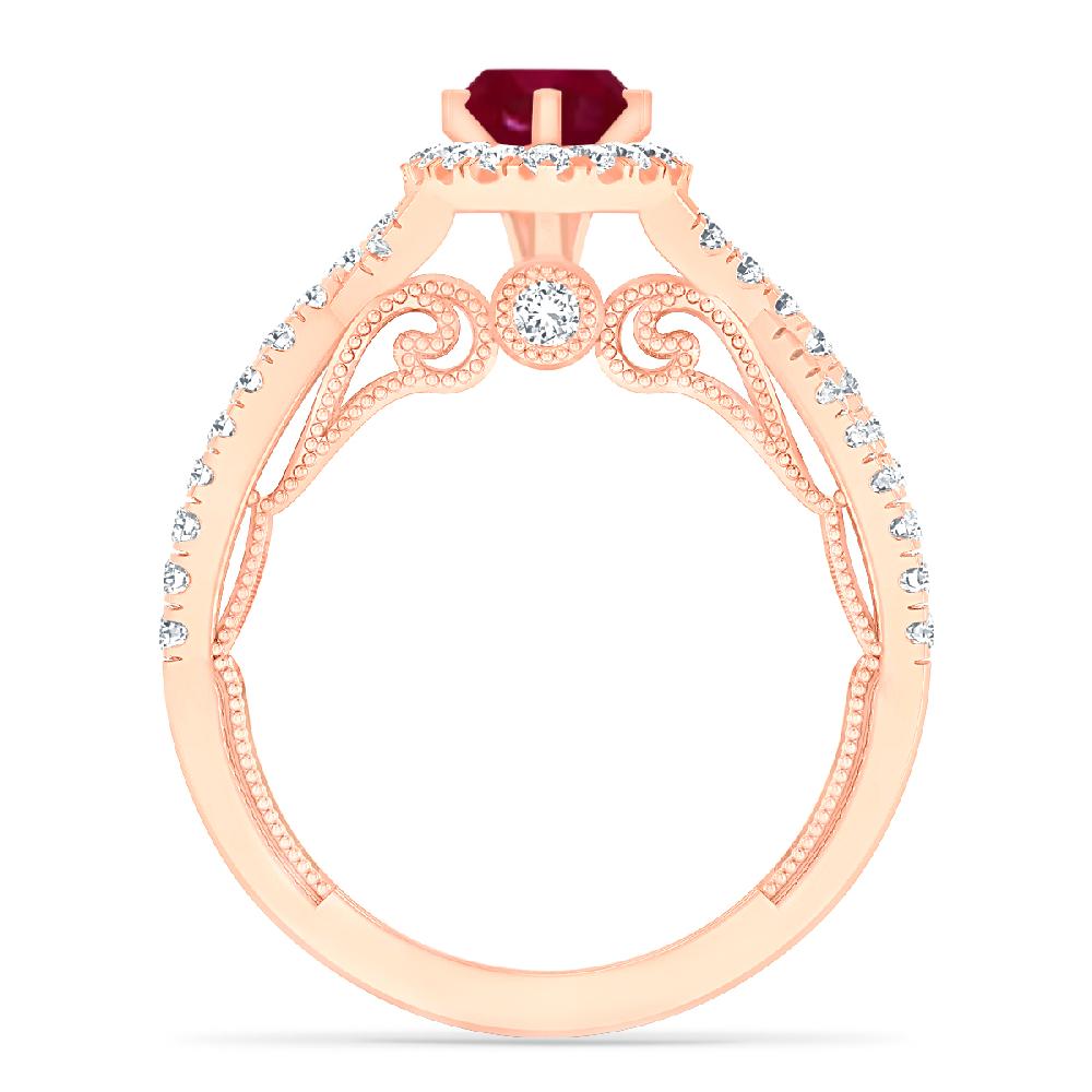 Rose Gold - Ruby