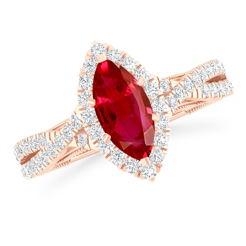 Rose Gold - Ruby