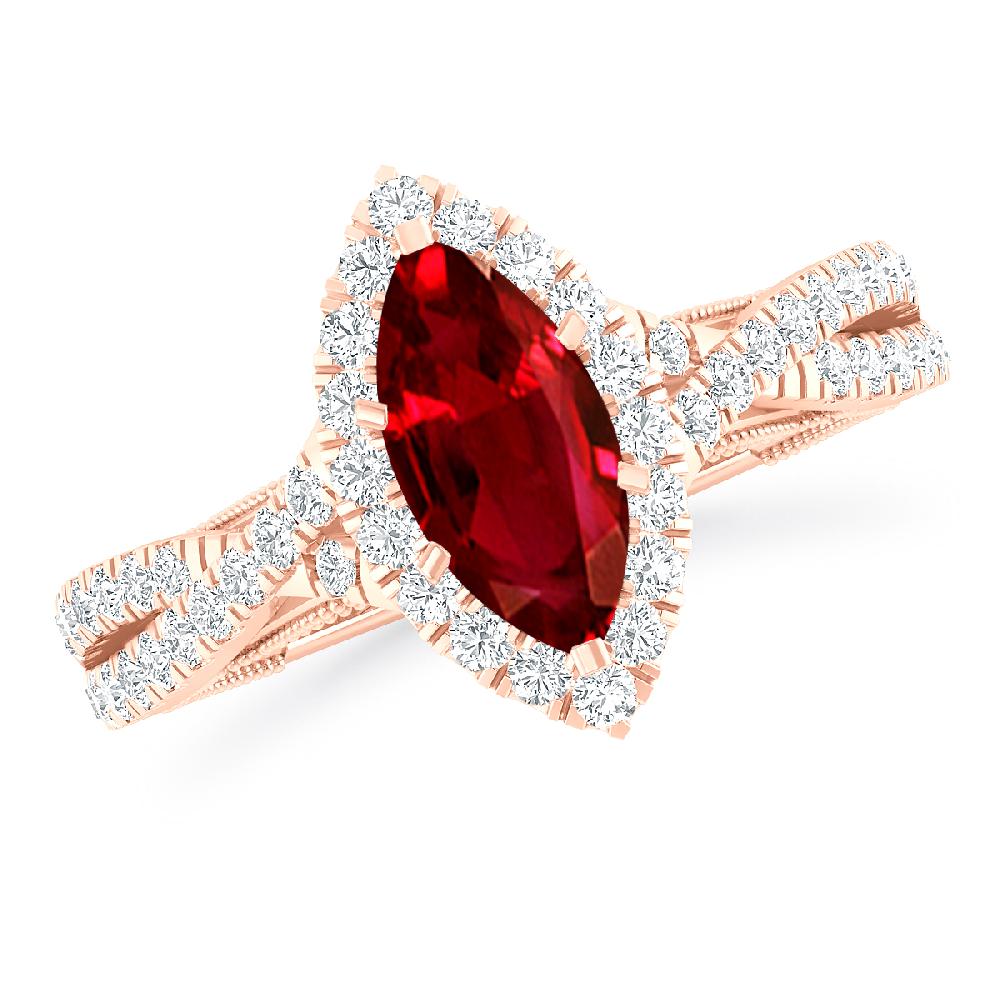Rose Gold - Ruby