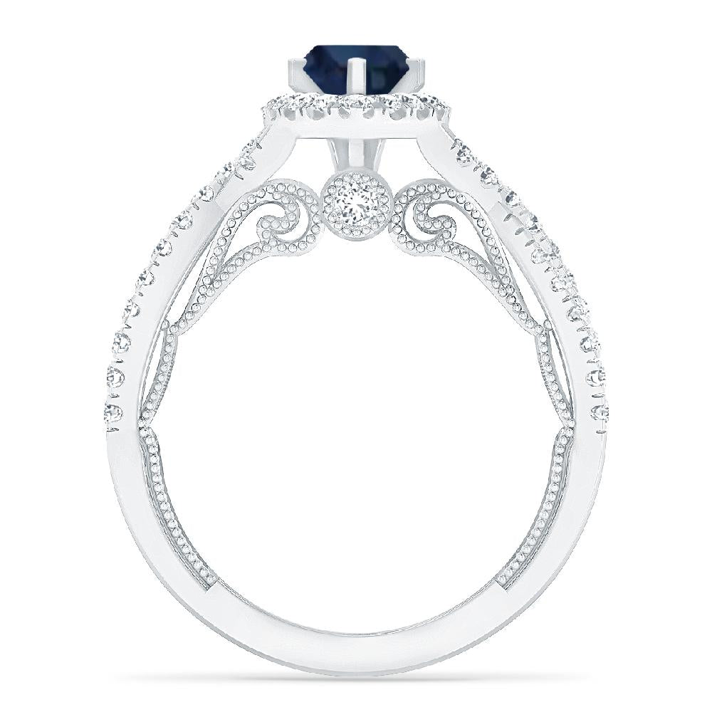 White Gold - Sapphire
