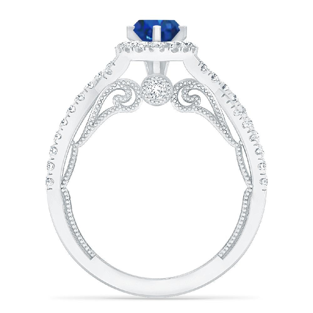 White Gold - Sapphire