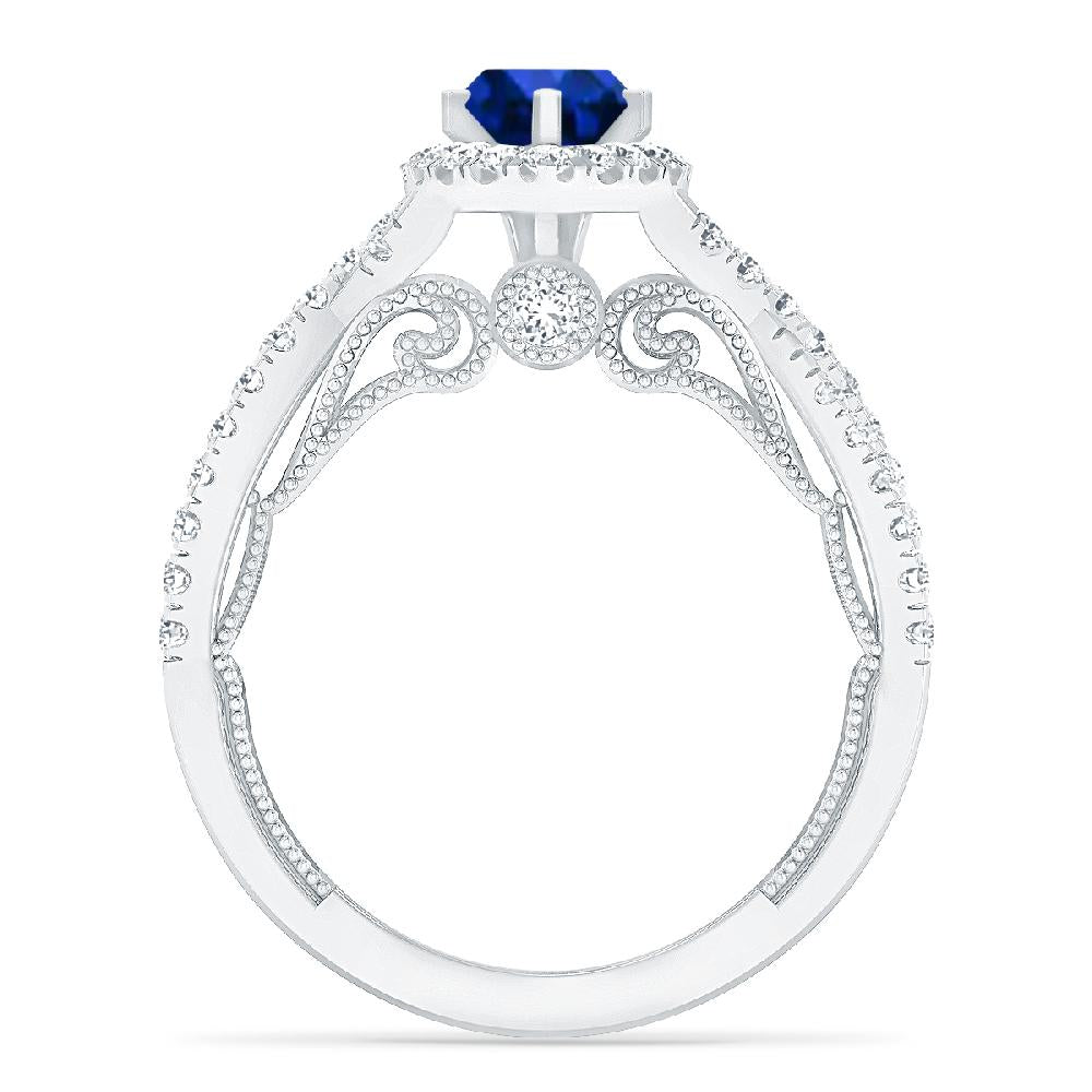 White Gold - Sapphire
