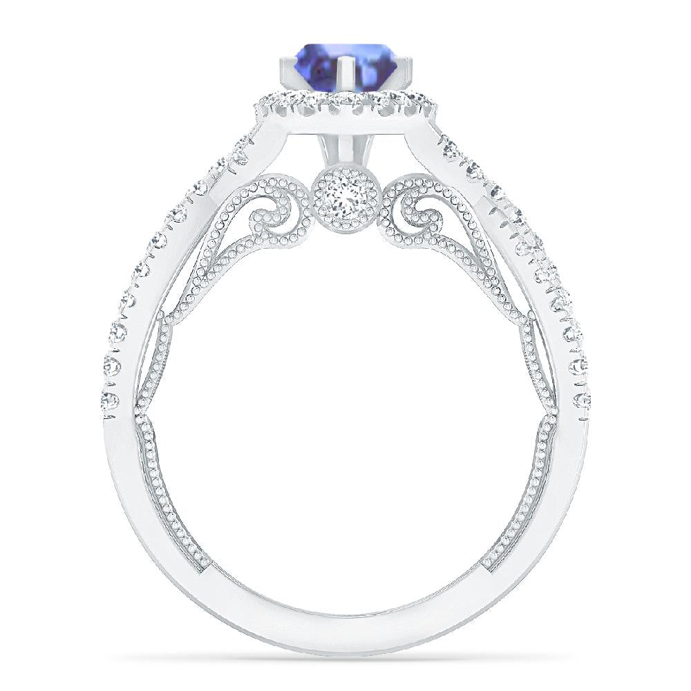 White Gold - Tanzanite