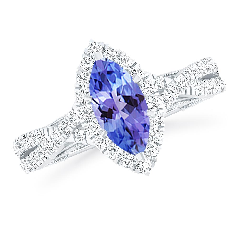 White Gold - Tanzanite