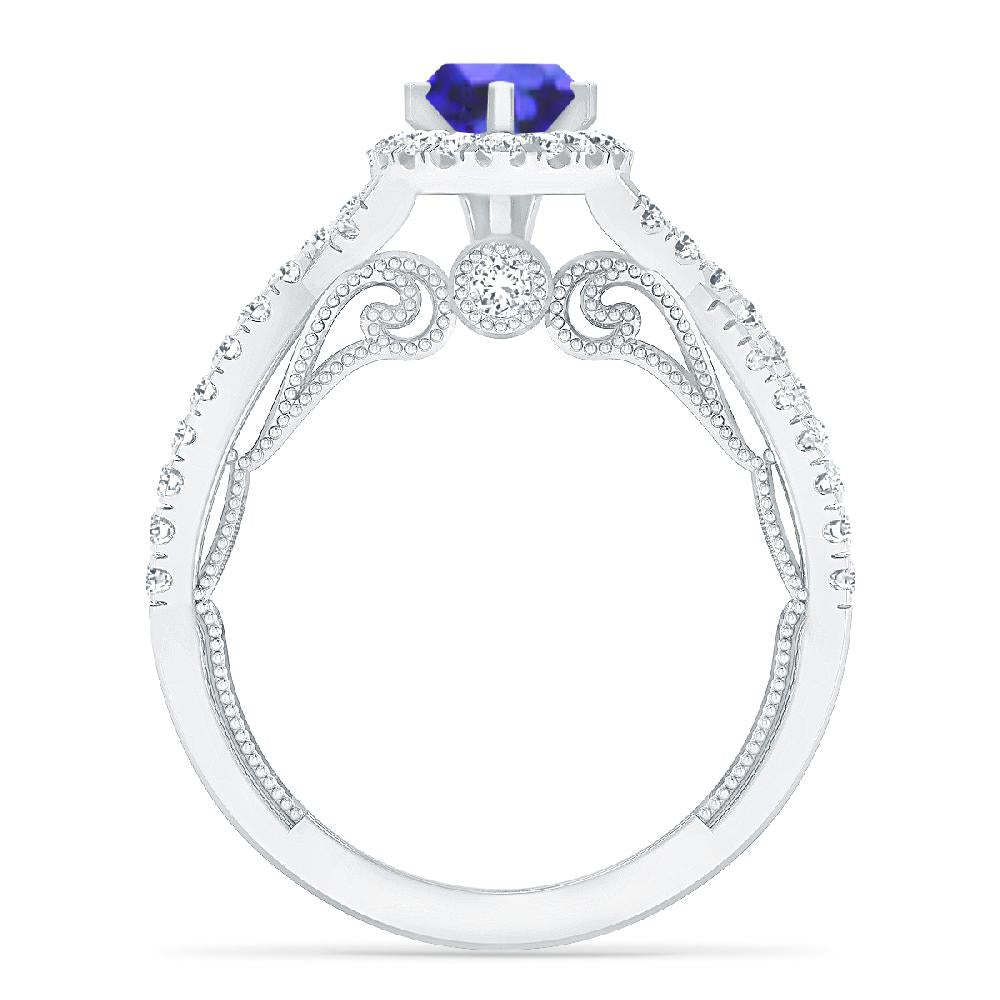 White Gold - Tanzanite