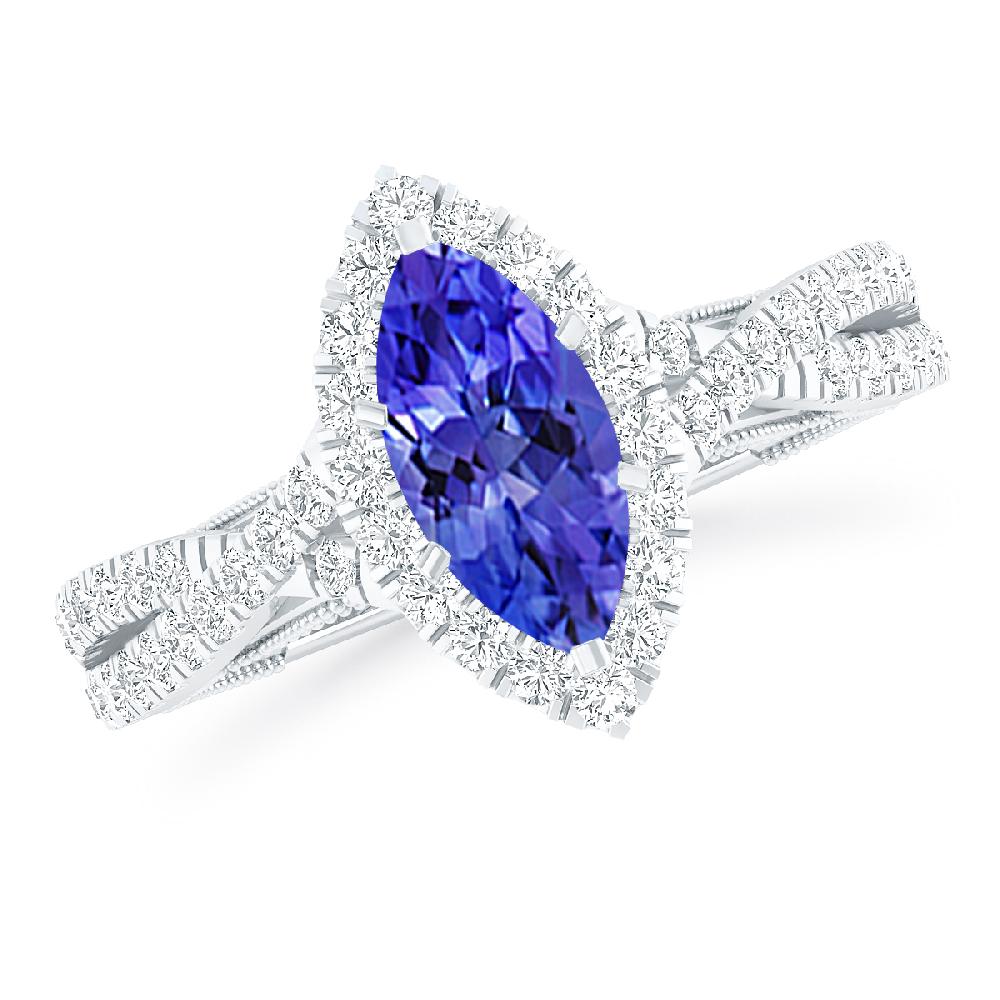 White Gold - Tanzanite