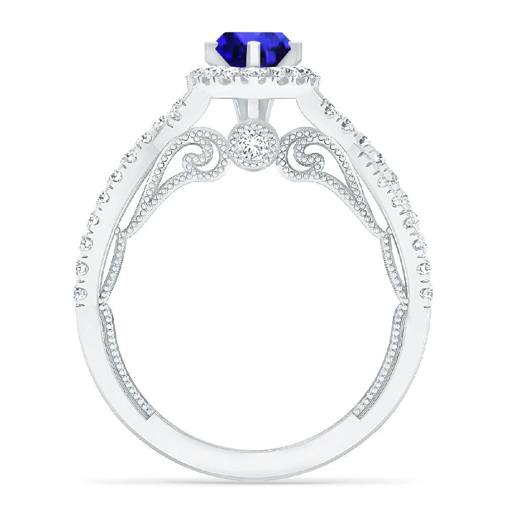 White Gold - Tanzanite