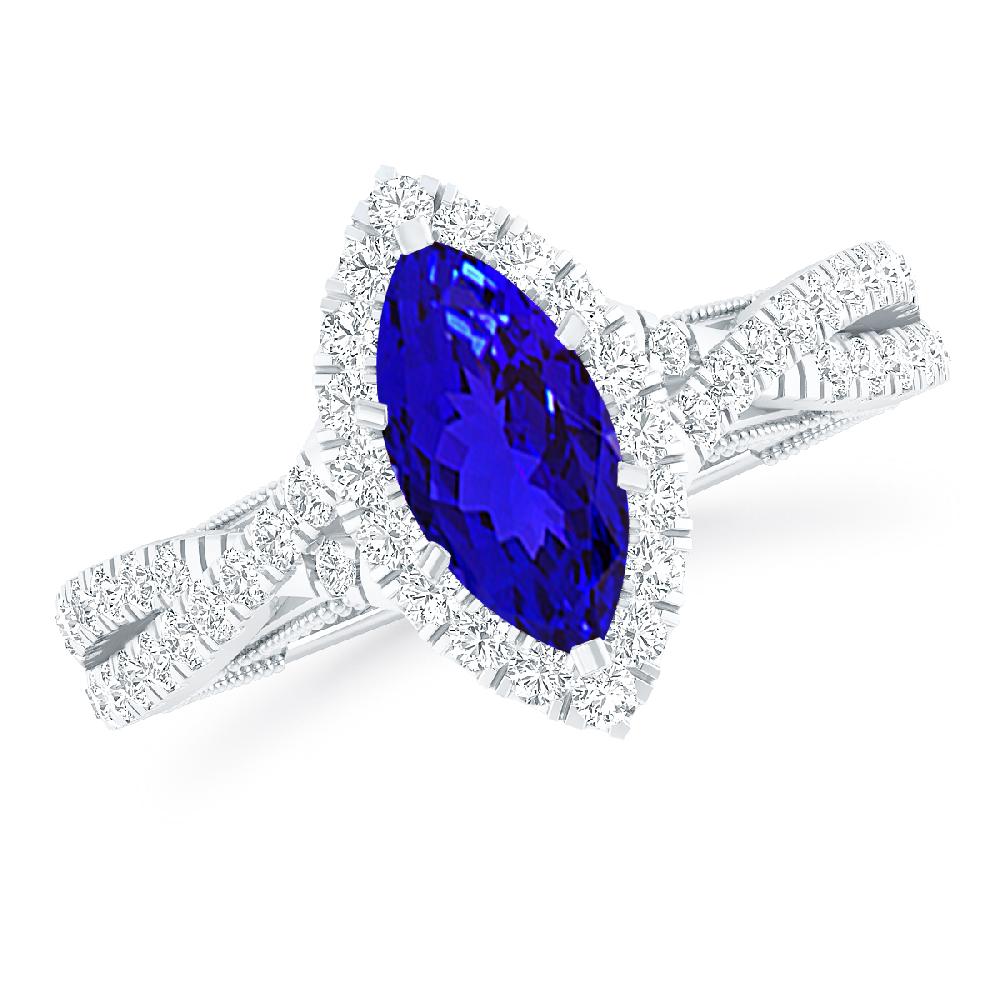 White Gold - Tanzanite