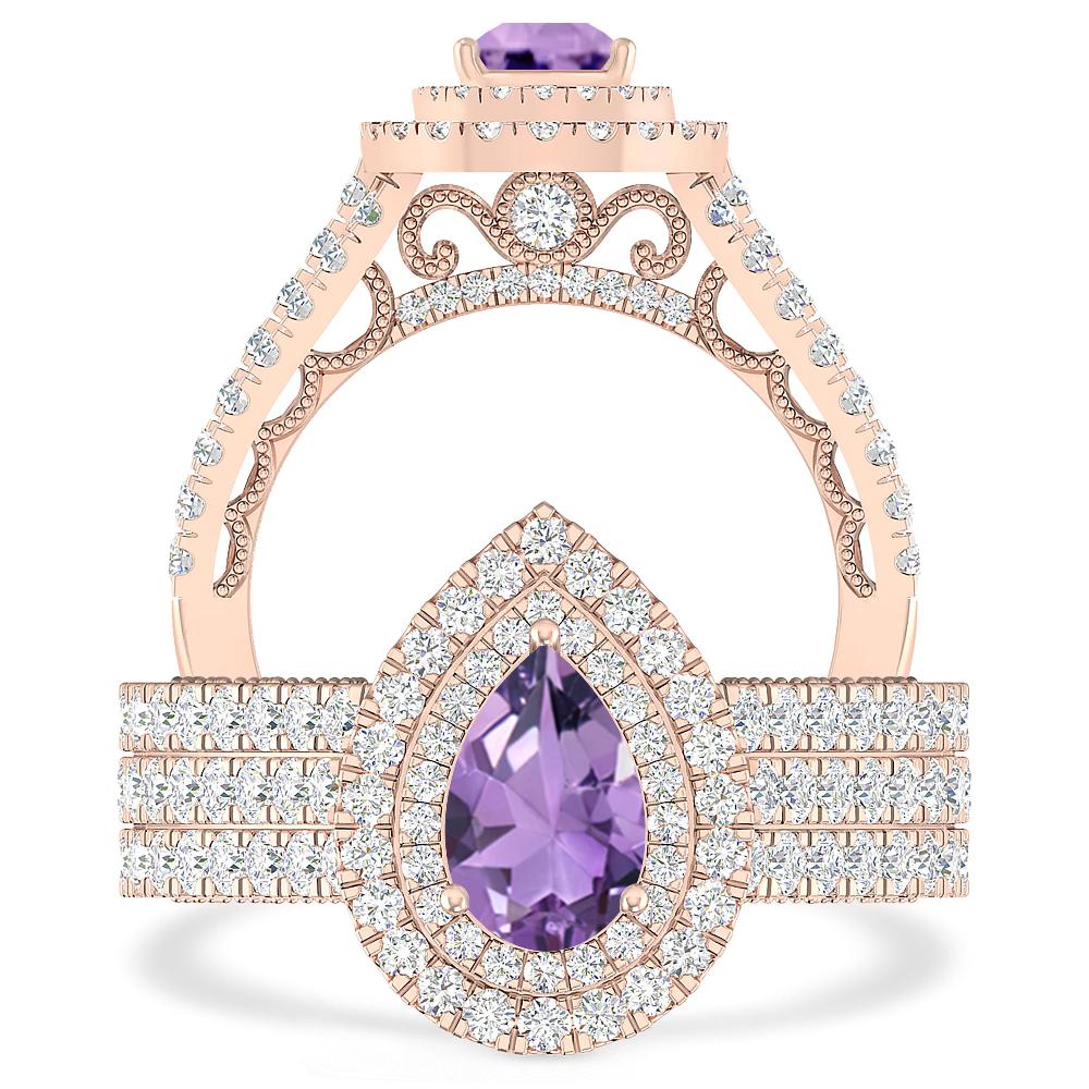 Rose Gold - Amethyst