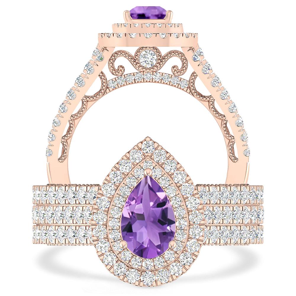 Rose Gold - Amethyst