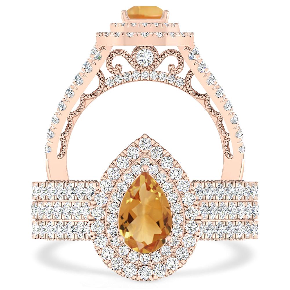 Rose Gold - Citrine