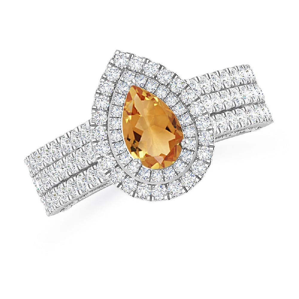 White Gold - Citrine