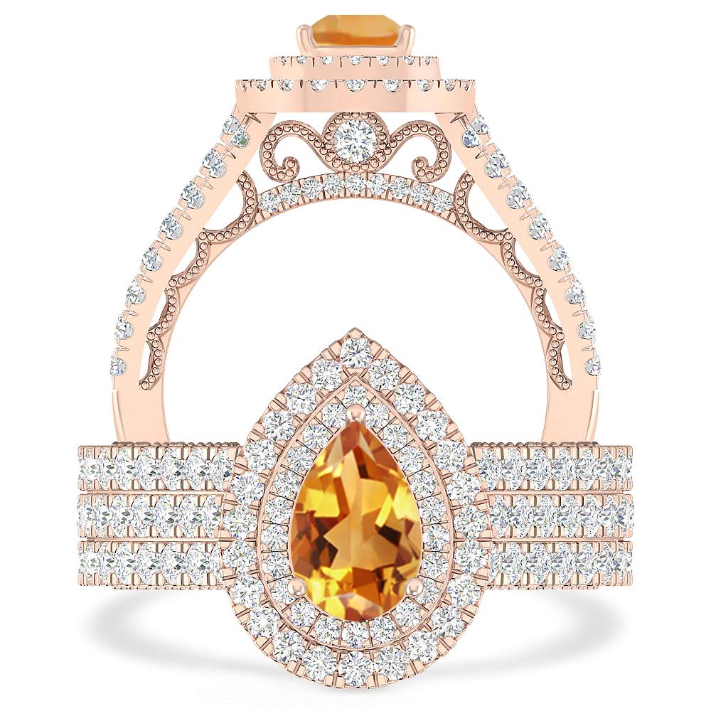 Rose Gold - Citrine