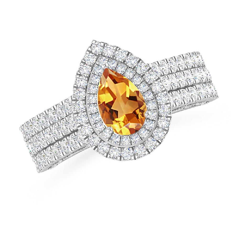 White Gold - Citrine