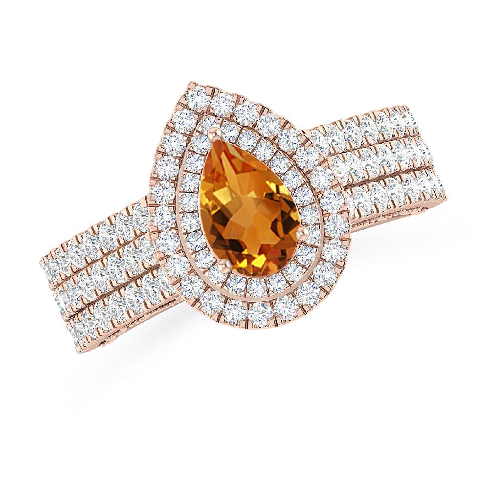 Rose Gold - Citrine