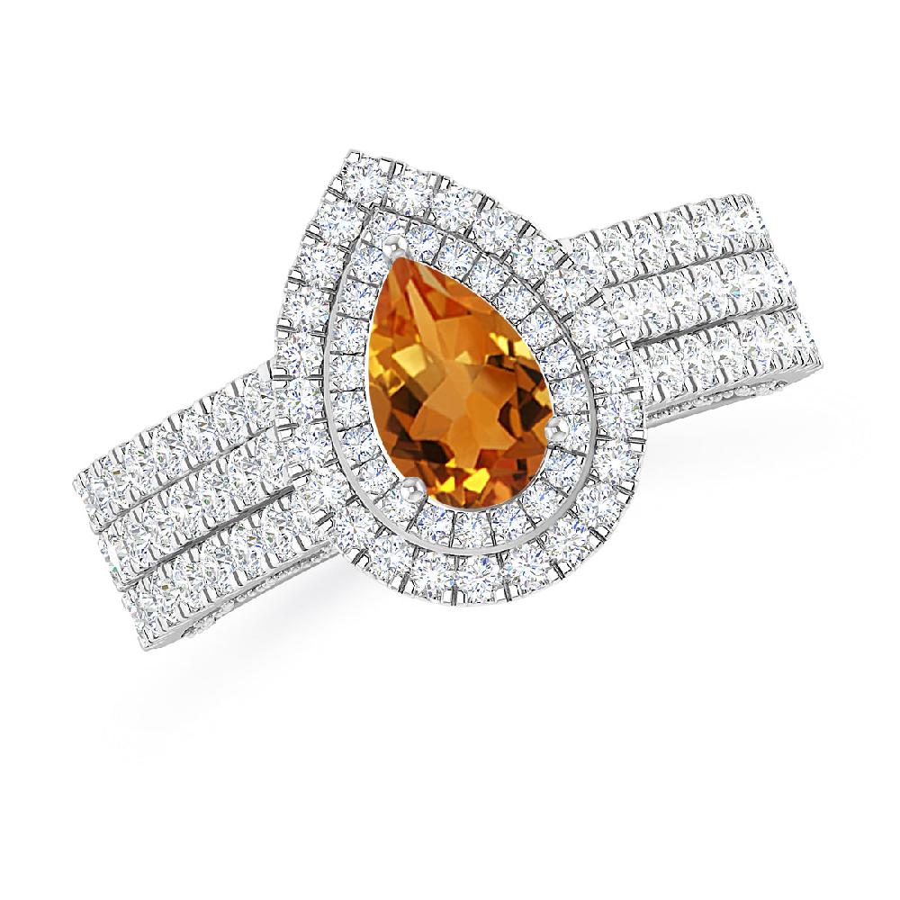 White Gold - Citrine