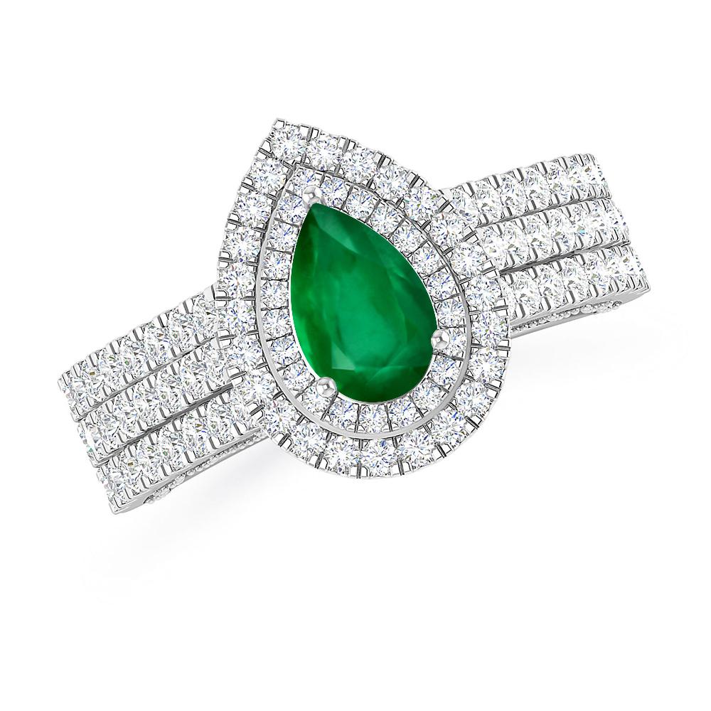 White Gold - Emerald