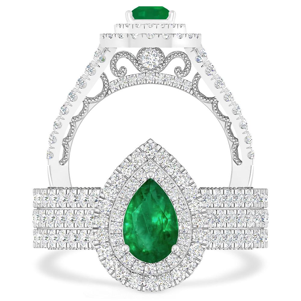 White Gold - Emerald