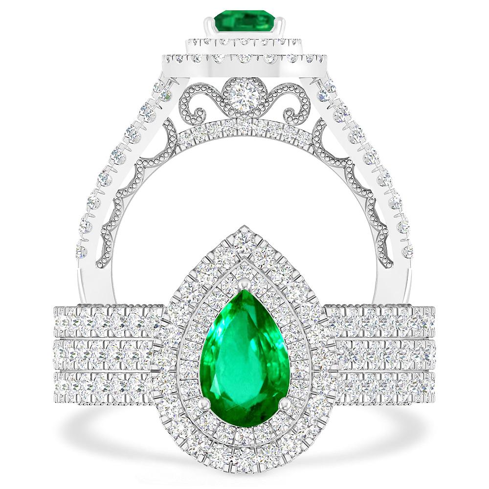 White Gold - Emerald