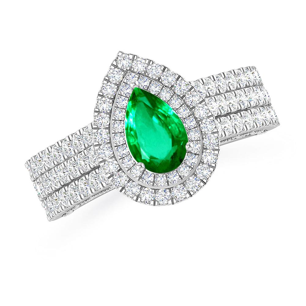 White Gold - Emerald