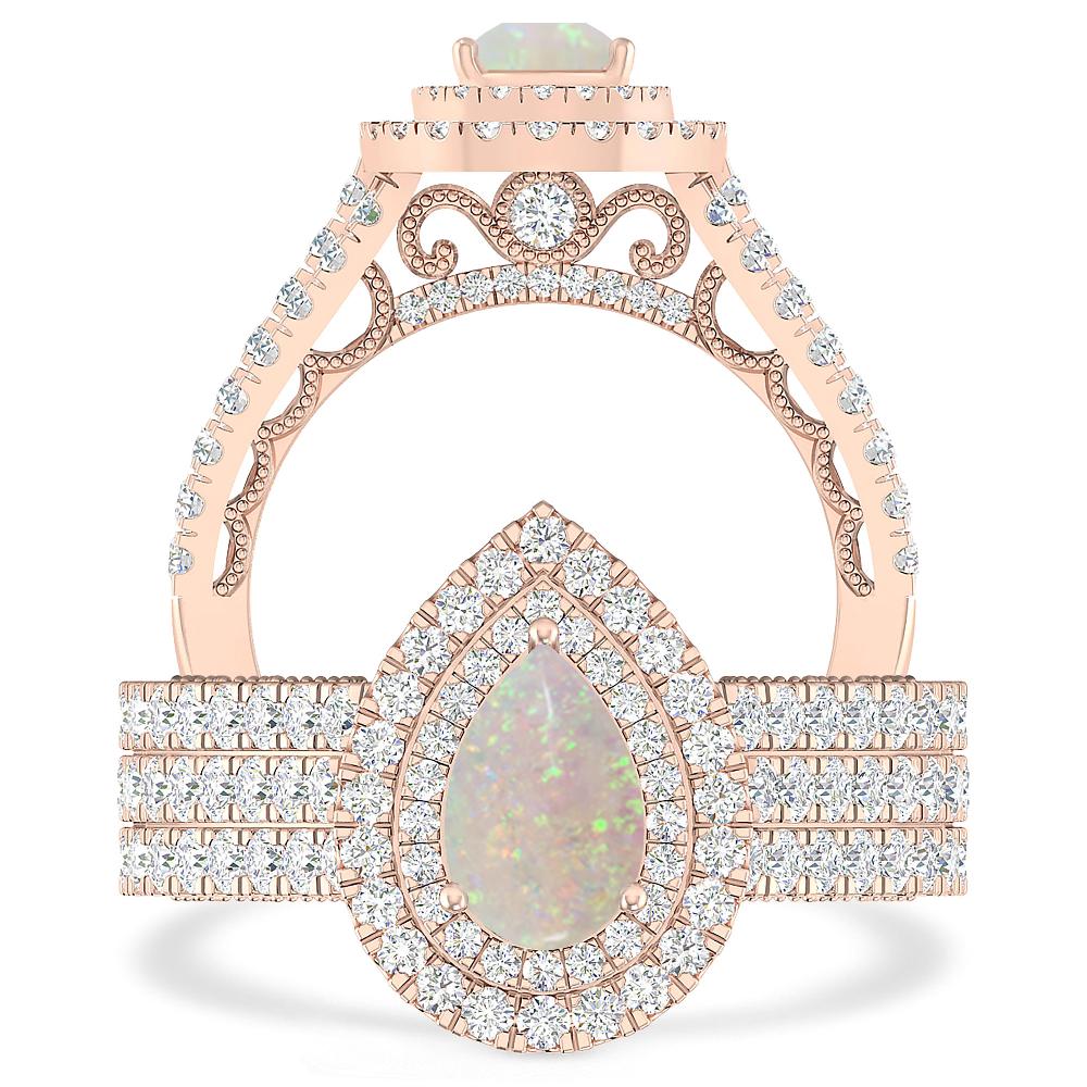 Rose Gold - Opal