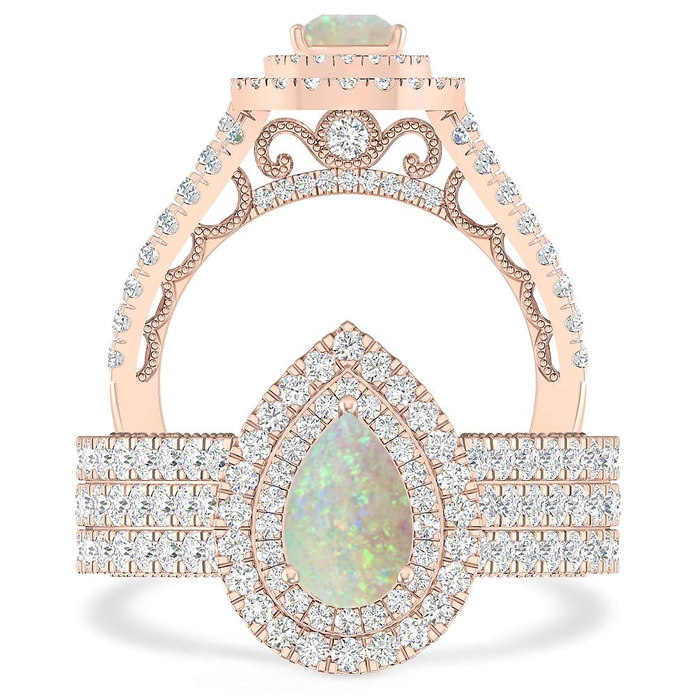 Rose Gold - Opal