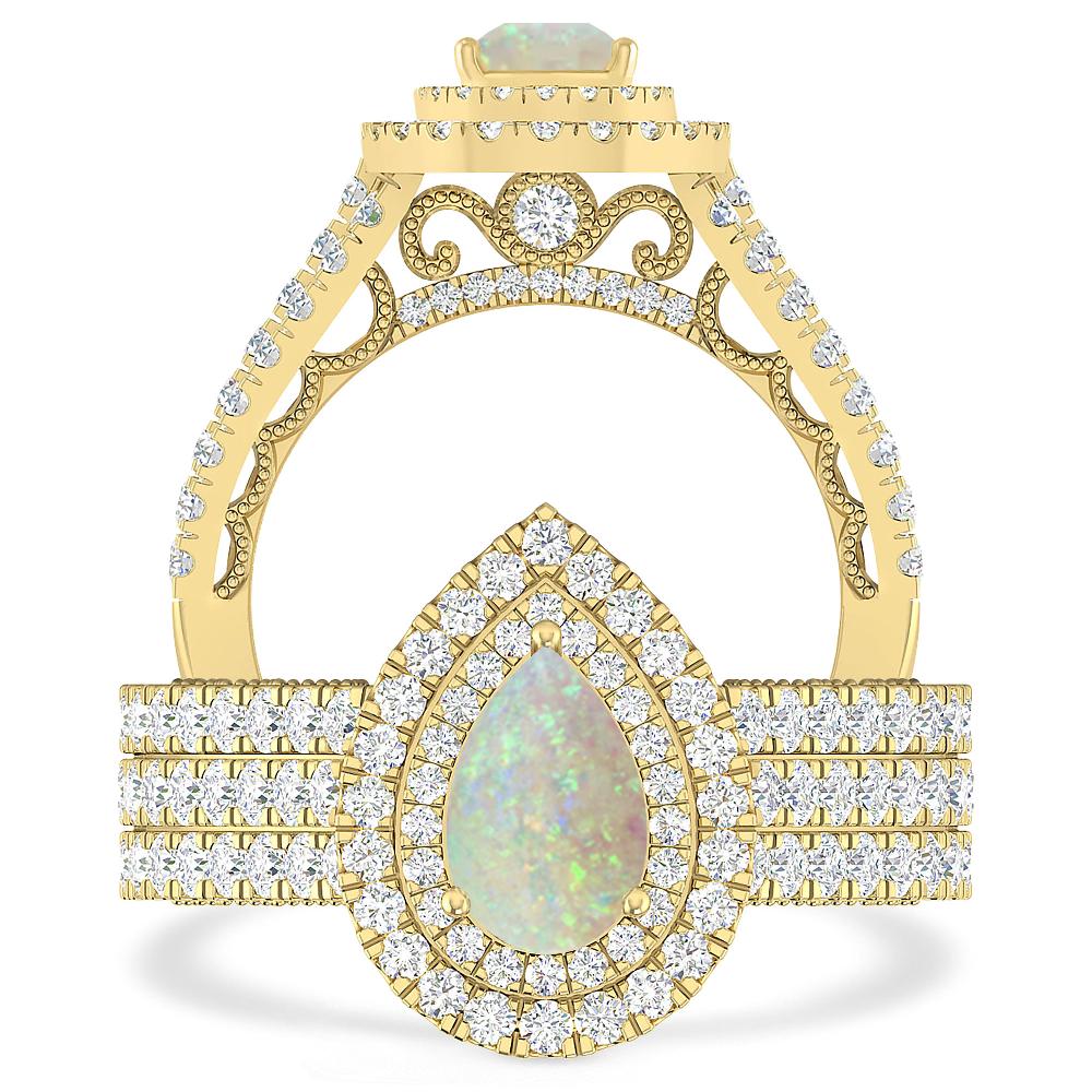 Yellow Gold - Opal