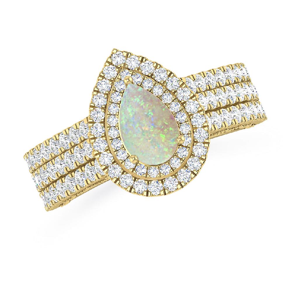 Yellow Gold - Opal