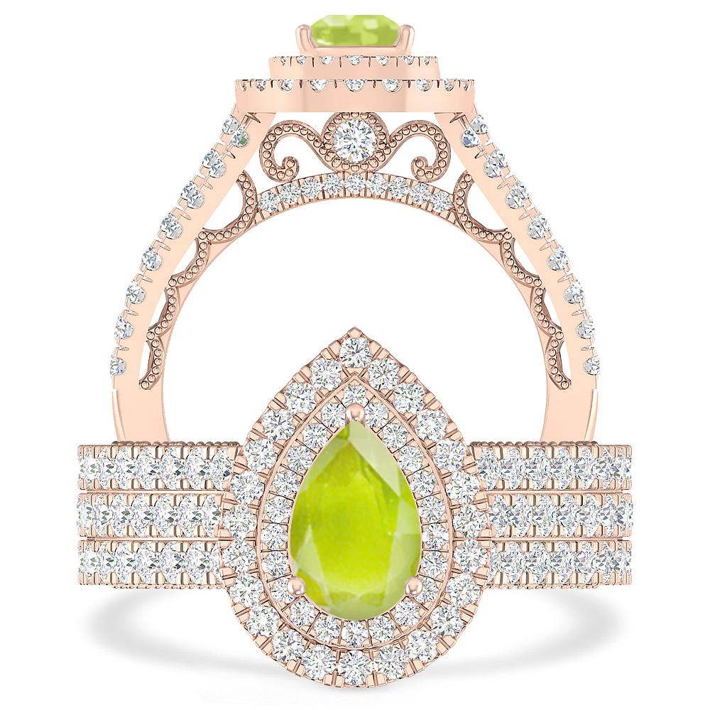 Rose Gold - Peridot